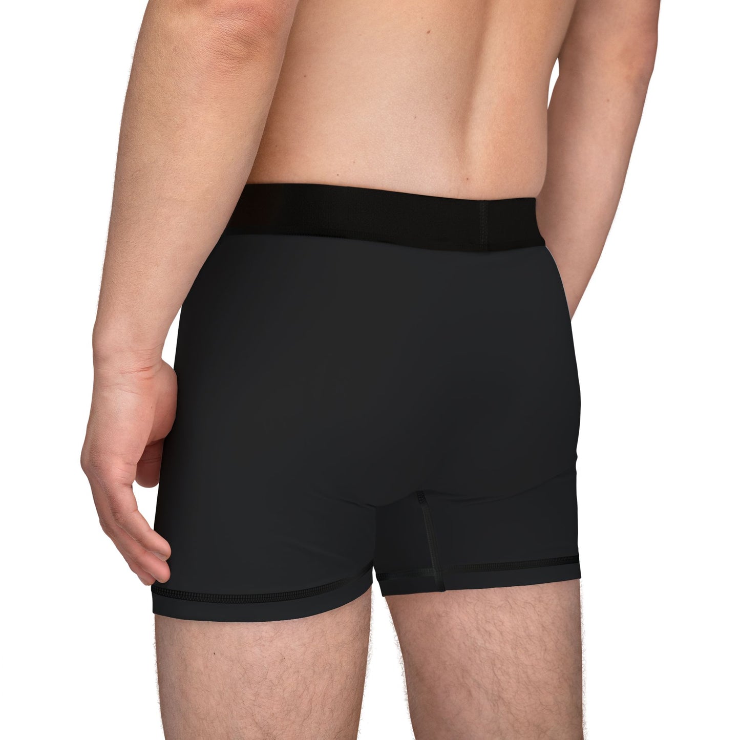 Stay Hungry 4 Fitness Men's Black Boxers