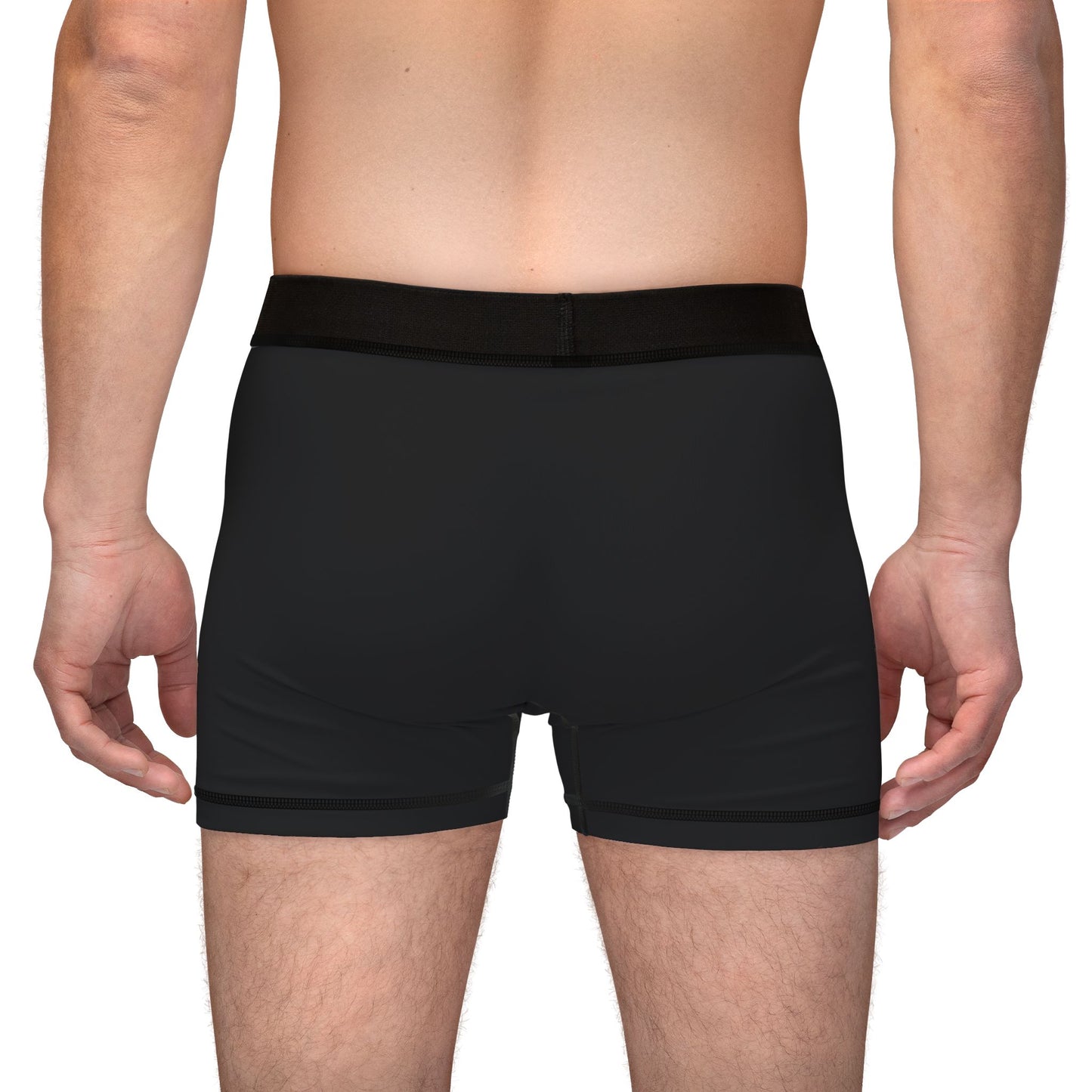 Stay Hungry 4 Fitness Men's Black Boxers