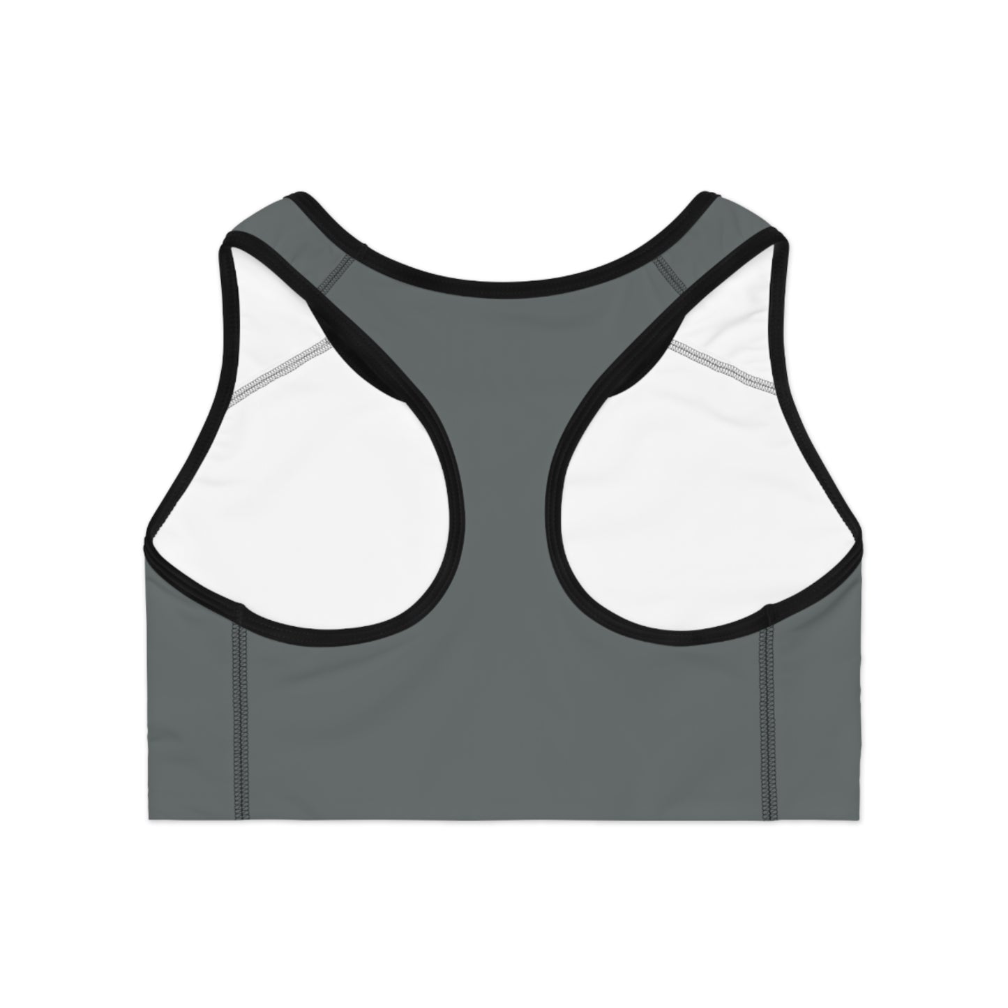 Stay Hungry 4 Fitness Sports Bra -Dark Grey