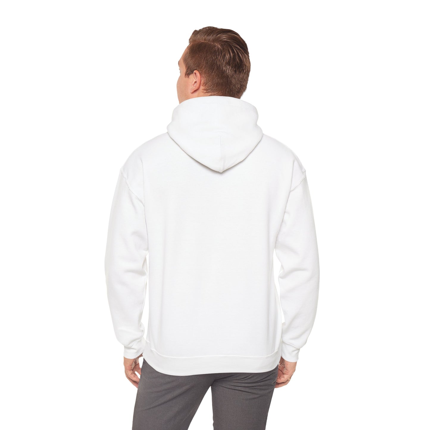 Stay Hungry Fitness White Hoodie - Unisex Heavy Blend Sweatshirt