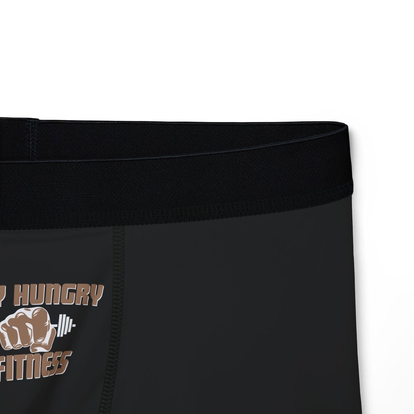 Stay Hungry 4 Fitness Men's Black Boxers