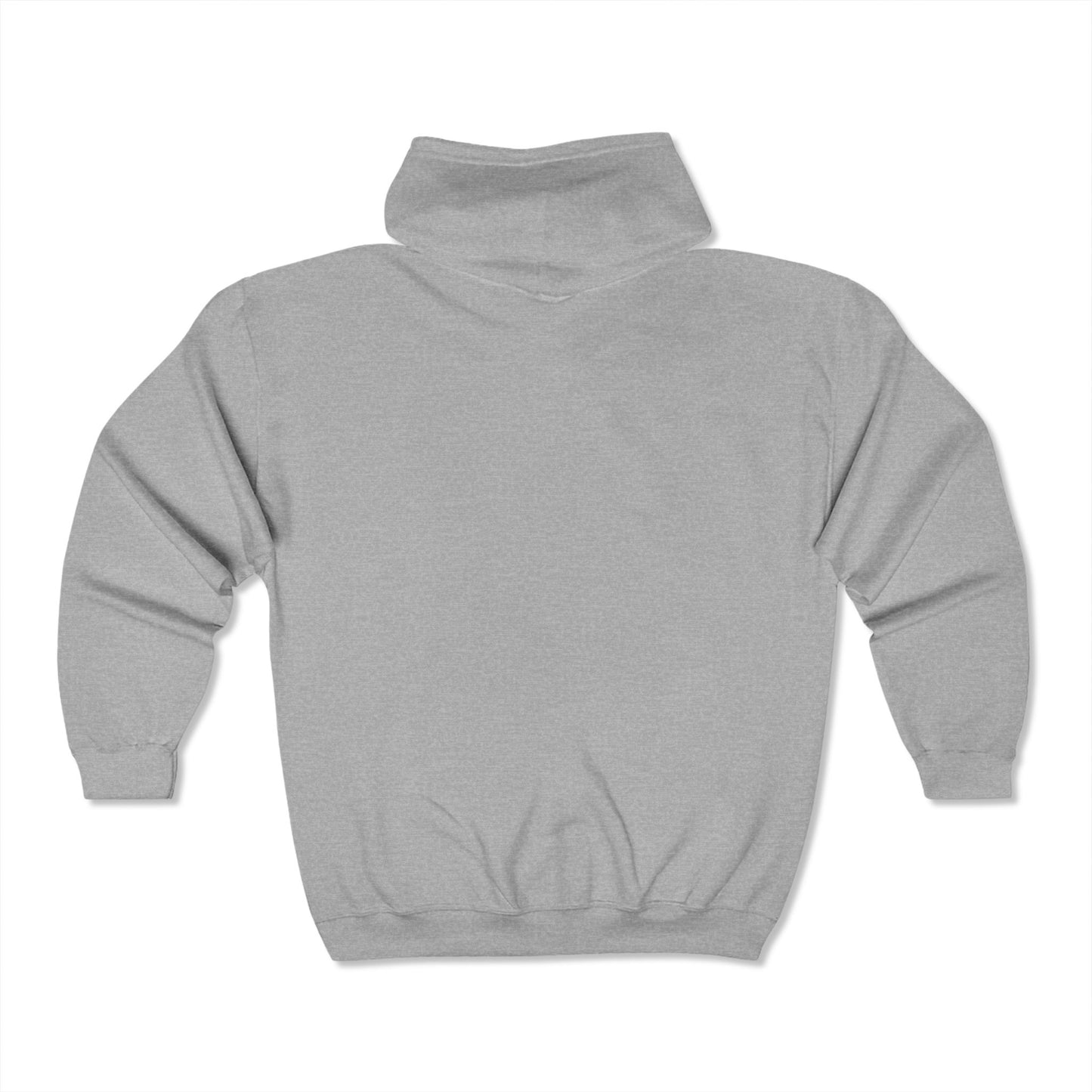 Stay Hungry 4 Fitness Zip Hoodie Sports Gray - Unisex Heavy Blend Sweatshirt for Gym Lovers